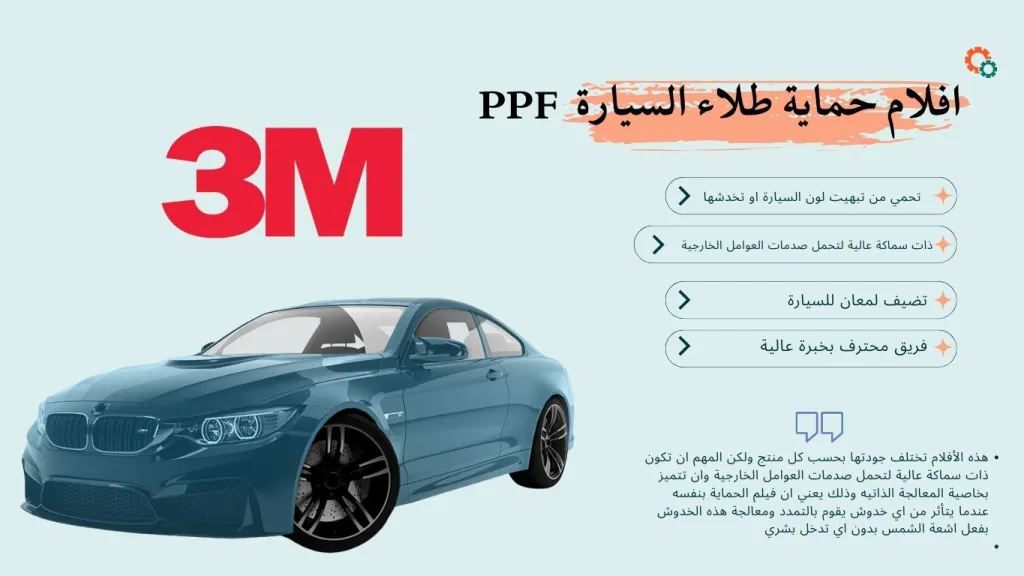 أفلام حماية طلاء السيارات PPF